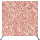 Lofaris Rose Sparkling Fabric Backdrop Cover For Party Decor